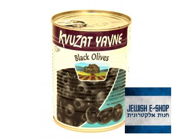 Kosher černé olivy z Izraele bez pecek, Made in Israel!