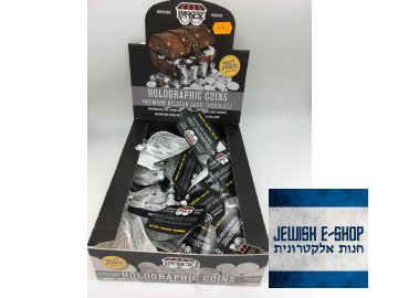 Chanukové čokoládové košer penízky - Chanuka Coins Belgium Chocolate