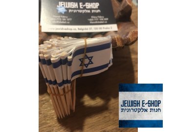 Napichovátka vlajka IZRAEL 50 ks