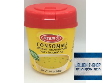 Kuřecí Consommé polévka kosher parve na Pesach Passover - Osem 400g