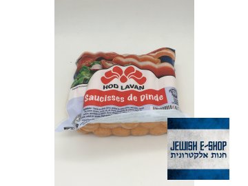Kosher krůtí párky Hod Lavan - 400 g