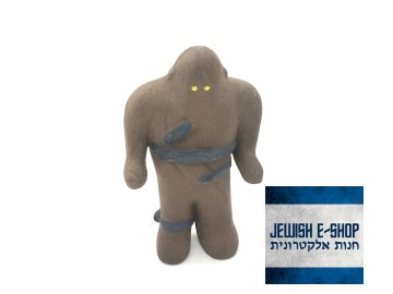 Keramický golem malý - 9.5 cm, jedinečný design, originální  a zároveň tradiční výtvarné provedení