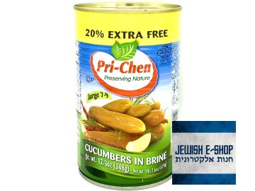 Pri-Chen Kosher okurky z Izraele ve slaném nálevu
