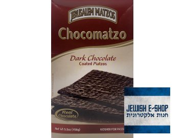 Dark chocolate coated Jerusalem Matzos - 156 g KOSHER FOR PASSOVER