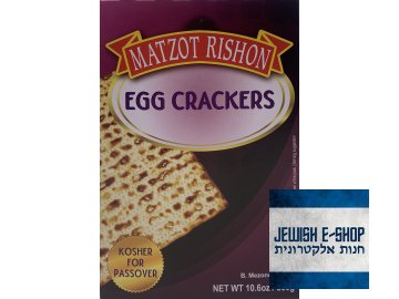 Vaječné macesy Matzot Rishon - 300 g KOSHER na Pesach