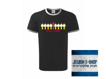 Tričko - Chanuka - WELL DONE