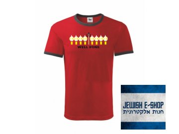 T-shirt - Hanukkah - WELL DONE - RED