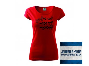 Ladie´s T-shirt - Vajo´mer (red)