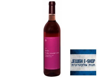 Zweigeltrebe rosé - semi-sweet rose wine  košer víno vyrobené pro Kiduš