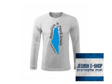 Tričko - #FuckUNESCO - mapa Izraela
