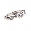 Stříbrný prsten se zirkony - Velikost 8 - Ag 925/1000 - Shablool