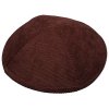 Corduroy kippa - yarmulke bordó, 19 cm