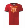 T-Shirt - Frohes PURIM - Haman (Uschi) - Red