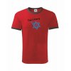 T-shirt - Don't Worry Be Jewish - Red - Star