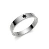 Ring Star of David Ag925 - Design Old Silver