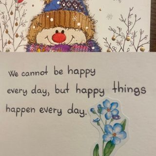 Díky, Terezko! 🙏 Moje zákaznice Tereza Lerchová mi poslala přáníčko se sněhulákem a potěšilo mě to víc, než by čekal....