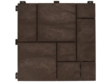 Gumi csempe Multy Home 30 x 30 cm, barna