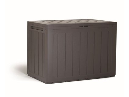 3463109 kerti doboz deszkadoboz 190 l sötétbarna 78 cm