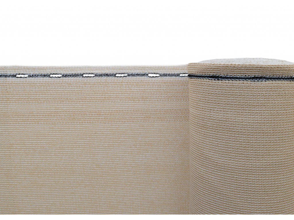 Árnyékoló kendő 90%, magasság 100 cm, homok