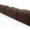 Kerti szegély római köves terrakotta 120 cm, gumi (szegekkel együtt)