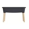 Ültetőcserép RESPANA PLANTER WOOD HIGH antracit 78 cm