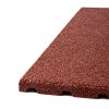 RUBBER TILES RED D