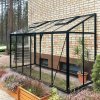 aluminum lean to greenhouse 7740 lg