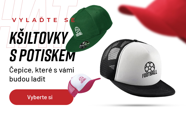 Kšiltovky s potiskem