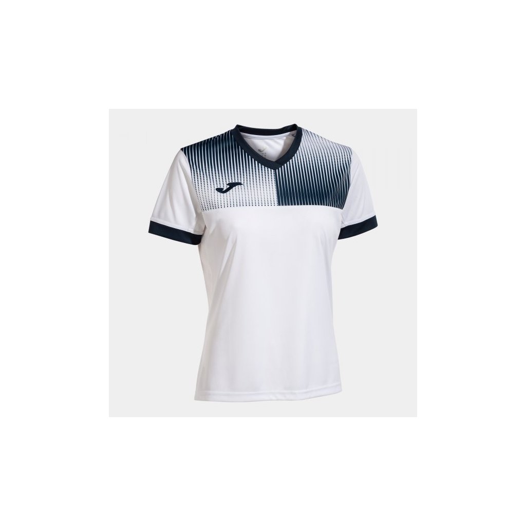 Dámský sportovní dres Eco Supernova - bílá/tmavě modrá