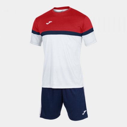 Sportovní dres + trenýrky Joma Danubio - bílá/červená