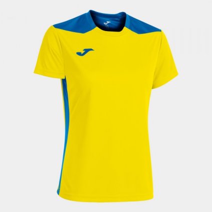 Dámský sportovní dres Joma Championship VI - žlutá/modrá