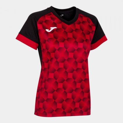 Dámský sportovní dres Joma Supernova III - èerná/èervená (Velikost 2XS)