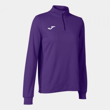 Dámská sportovní mikina s 1/2 zipem Joma Winner II - fialová (Velikost L)
