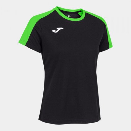 Dámský sportovní dres Eco Championship - černá/fluo zelená (Velikost L)