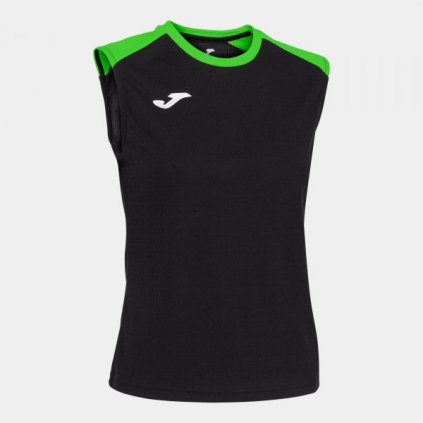 Dámský sportovní dres Eco Championship B/R - černá/fluo zelená (Velikost L)