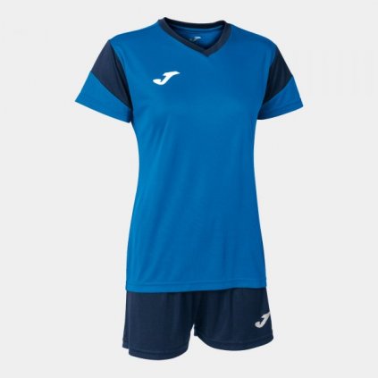 Dámský sportovní dres + trenýrky Joma Phoenix - modrá (Velikost L)