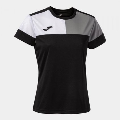 Dámský sportovní dres Crew V - černá/šedá/bílá (Velikost 2XL)