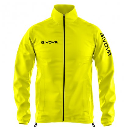 Sportovní bunda Givova Wind - fluo žlutá