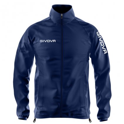 Sportovní bunda Givova Wind - tmavě modrá (Velikost 3XS)