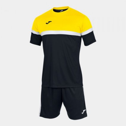 Sportovní dres + trenýrky Joma Danubio - černá/žlutá