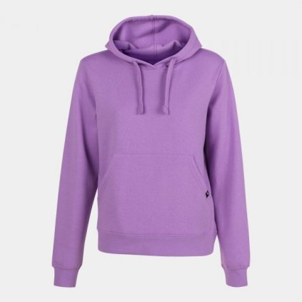 Dámská volnočasová mikina s kapucí Joma Montana - fialová (Velikost 2XL)
