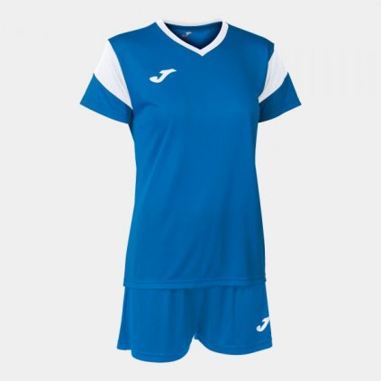 Dámský sportovní dres + trenýrky Joma Phoenix - modrá/bílá