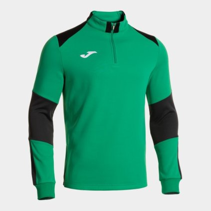 Mikina Joma DANUBIO SWEATSHIRT - tmavě šedá/zelená (Velikost M)