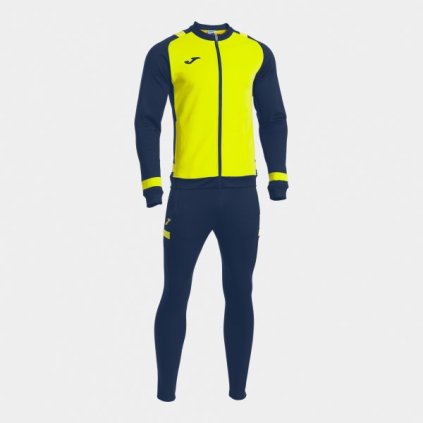 LIDER TRACKSUIT FLUOR YELLOW DARK NAVY (Velikost 3XS)