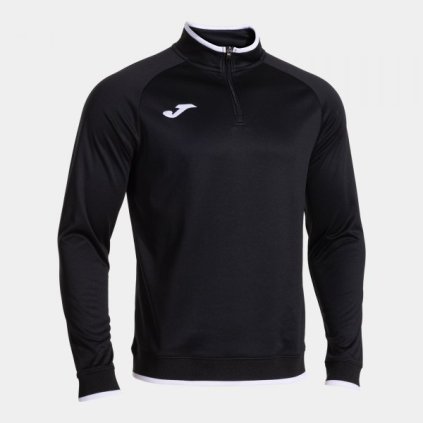 Mikina Joma VICTORY SWEATSHIRT - černá/bílá (Velikost M)