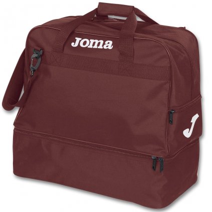 Sportovní taška Joma Training III - vínová (Velikost Extra velká)