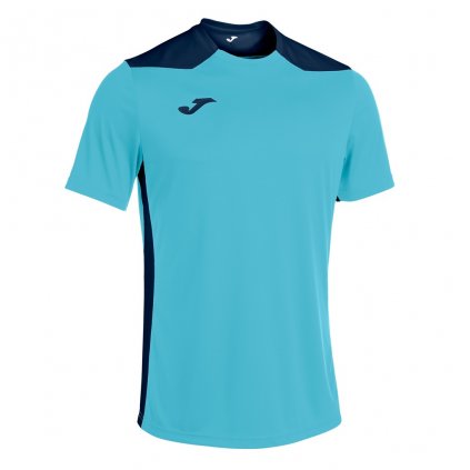 Sportovní dres Joma Championship VI - fluo tyrkysová/tmavě modrá