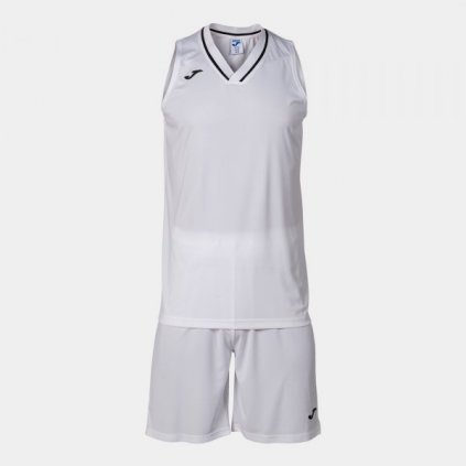 Basketbalový  dres + trenýrky Joma Atlanta - bílá/černá