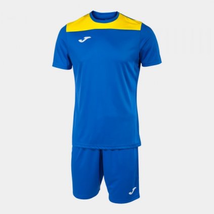 Sportovní dres + trenýrky Joma Phoenix II - modrá/žlutá