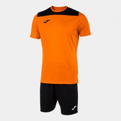 Sportovní dres + trenýrky Joma Phoenix II - oranžová/černá